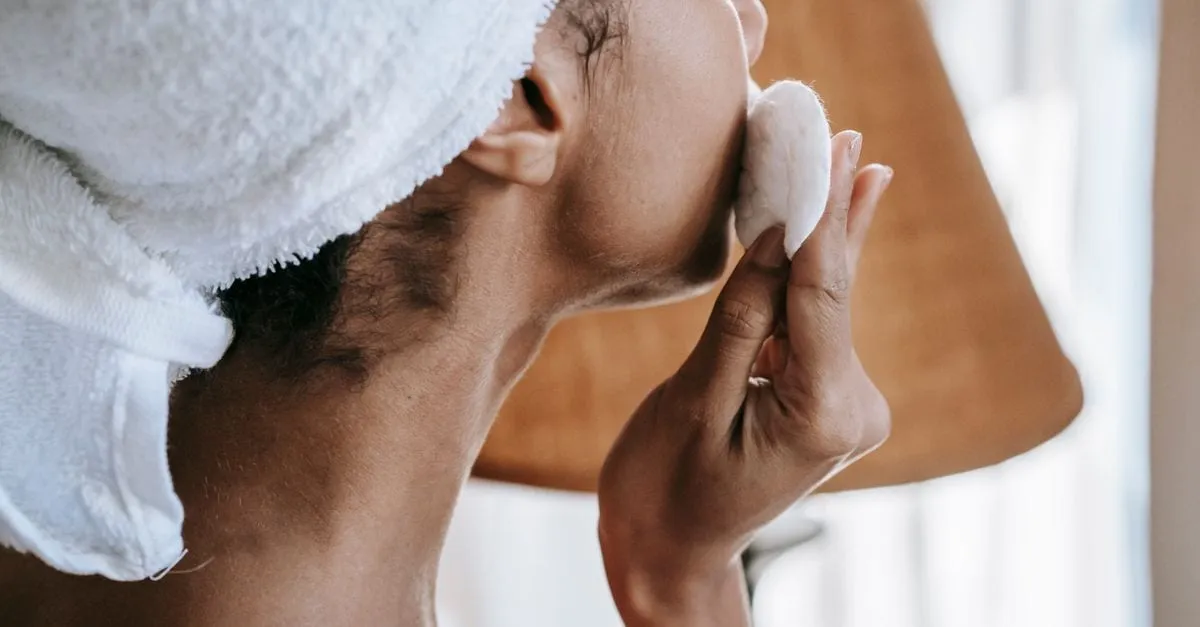 Gentle, unperfumed skincare in soft, natural light